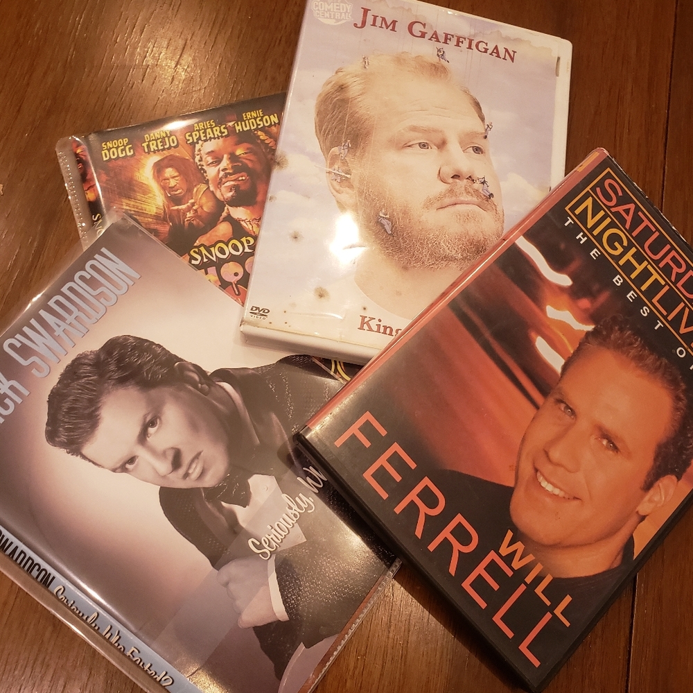 Comedy DVDs Bundle of 4